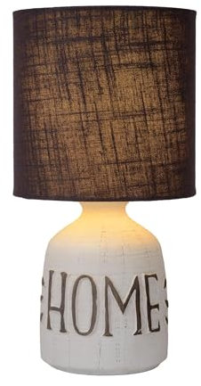 LUCIDE COSBY - Tischlampe - Ø 16,5 cm - 1xE14 - Weiß