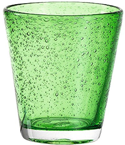 Leonardo 034757 Becher / Glas / Wasserglas / Saftglas - BURANO - verde/ grün - 1 Stück