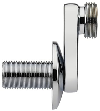 2 Raccords Excentrés de 40 millimètres avec Rosaces pour Robinetterie Mâle 15x21 - Mâle 20x27 NOYON & THIEBAULT