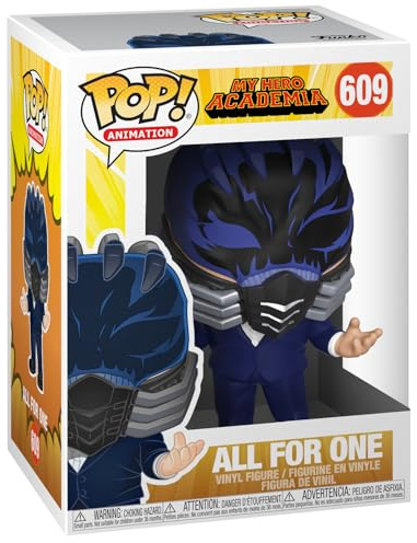 Funko Pop! Vinyl Animation: My Hero Academia (MHA) - (MHA) - All for One for One - Collectable Vinyl Figure - Gift Idea - Official Merchandise - Toys for Kids & Adults - Anime Fans