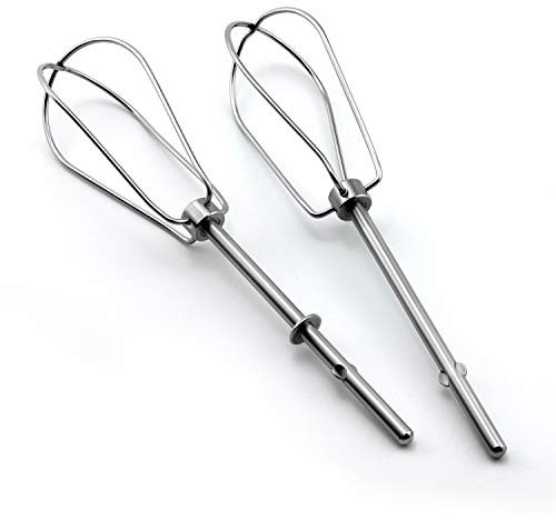（2PACK）W10490648 Hand Mixer Turbo Beater by AMI PARTS Replaces KHM2B, W10490648, KHM5, AP5644233, W10240913, AP5644233, PS4082859