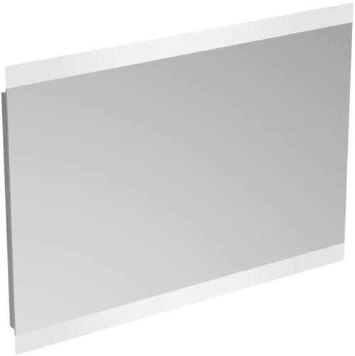 Ideal Standard - Rechteckiger Spiegel mit integriertem LED-Licht Oben und unten, 100x70, 55W, Neutral