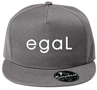 OwnDesigner egal Unisex Cap Classic Cap mit geradem Schirm, One Size Einheitsgröße für Männer und Frauen (Cap 461 Grau)
