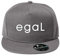 OwnDesigner egal Unisex Cap Classic Cap mit geradem Schirm, One Size Einheitsgröße für Männer und Frauen (Cap 461 Grau)