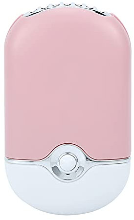 KSTE Pestañas del ventilador, mini ventilador portátil personal, Mini USB ventilador de refrigeración, aire acondicionado Extensión de pestañas pegamento rápido Rosa Herramienta de tintorería