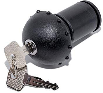 Tankdeckel mit Schloß schwarz für Vespa Citta/Ciao