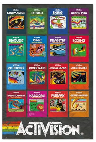 Grupo Erik Poster Activision Game Covers - Deko Wohnzimmer oder Deko Schlafzimmer - Größe: 61 x 91 - Kunstdruck - Space Odyssey 2001 Fanartikel