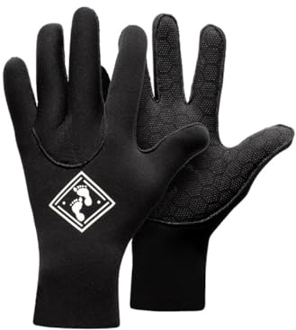 Two Bare Feet Kids 2.5mm Superstretch Wetsuit Gloves – Thermal Neoprene Gloves for Maximum Flexibility & Warmth, Ideal for Surfing, Swimming & Watersports, Durable & Comfortable Fit