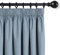 MYSKY HOME Gardinen Verdunklungsvorhänge mit Kräuselband Blickdichte Vorhänge Wärmeisolierter 2er-Set Vorhang Verdunkelung Durchgängen Beschichtung Sonnenschutz für Schlafzimmer, 175 x 140cm, Graublau