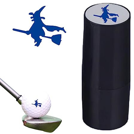 Zankie Wasserfester Golfball-Stempel – schnell trocknender Golfball-Identitätsmarker | Sport-Golfball-Stempelmarker, mehrere Symbole, Flexible, Wiederverwendbare, sortierte Siegelmarkierung
