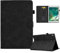 AsWant Custodia Cover Compatibile con iPad 9,7 Zoll (Modell 2018/2017, 6./5. Generation) / iPad Air 2/Air 1 Tablet - PU Leder Ultra Sottile Smart Custodia Tablet iPad 9.7 Zoll (Nero)