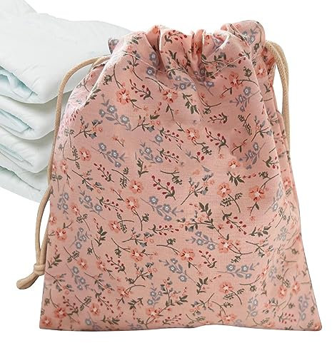 NGUMMS Sac à Dos avec Serrage - Sac Sport Sport avec Petites Petites Fleurs - Sacs à Cordes, Sac Plage Piscine Gym, Voyage Sport Shopping Garderie Sac Plage