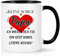Joymaking Kaffeetasse Geschenk für Papa Vatertagsgeschenk Geburtstagsgeschenk Geschenkidee Tasse Papa mit Spruch - Keine Sorge Papa Ich werde dich für den rest deines Lebens nerven, Schwarz 320ml