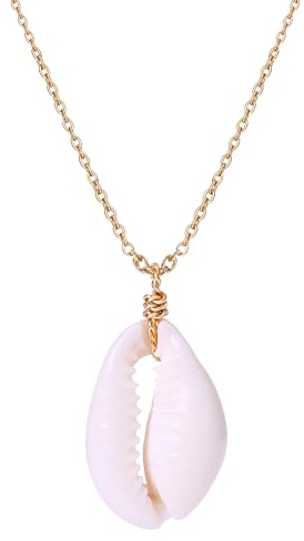 KOOUNUATA 18K Gold Mode Lange Halskette Anhänger Halskette für Frauen Mädchen Handgefertigter Minimalistischer Schmuck Mode Y-förmige Pulloverkette Geschenk für Sie