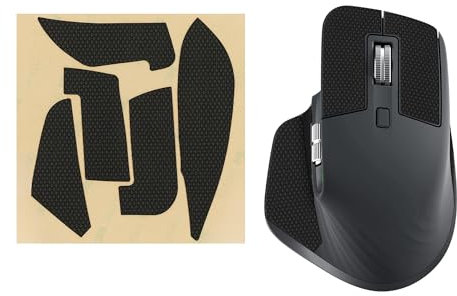 Kwmobile Gaming Maus Grip Tape Kompatibel Mit Logitech MX Master 3S - Rutschfestes Griffband für PC - Schwarz