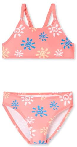 Schiesser Mädchen Schiesser Mädchen Bustier Bikini Set - Aqua Kids Girls - Größe 92 Bis 140 Bikini-Set (2er Pack)