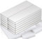 Magnete Stark, 30x10x2 mm 12 Stück Neodym Magnete Extra Stark, Magneten für Magnettafel, Starker Magnet Rechteckig für Küchenschrank, Whiteboard Magnet Magnetplatten mit Selbstklebender Rückseite