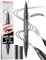 iMethod Curved Eyebrow Pen - Eyebrow Pencil, Brow Pencil 2-in-1 Dual-Ended Microblading Eyebrow Pen with Micro-Fork-Tip and Precise Brush-Tip Create Natural Hair-Like Brows, Last All-Day, Dark Brown