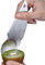 Kioriur Cuchara Kiwi, Cuchara de acero inoxidable, cuchilla combinada, cortador de verduras y frutas, cuchara peladora de aguacate, versátil para utensilios de cocina