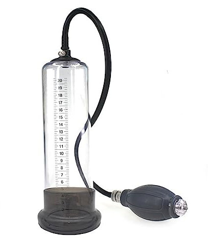 Bomba de Pene, Bomba de Vacío con Bolas Negativas, Juguete Sexual Masculino para Entrenamiento de Mejora Masculina, Erecciones Prolongadas(9 * 2.75in)