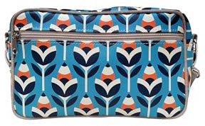 Lenkertasche Fahrradtasche aus bedruckter Plane, mit abnehmbarem Schultergurt, für Frauen Wasserdicht Bike Bag - Design Scandinavia