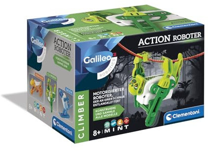 Clementoni Galileo-Robotics Action Roboter | Robotik für kleine Ingenieure - Einstieg in die Elektronik - High-Tech für Schulkinder für Kinder ab 8 Jahren 59432
