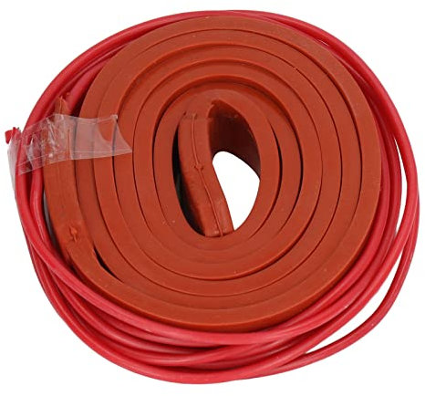 Silicone Heating Belt Soft Insulation Flexible Heater for Oil Pipe and Tanks 15x1000mm 40w DC24V (DC12V)