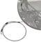 JFG RACING Durite Frein Moto 80cm,Durite Embrayage Hydraulique Durite Aviation pour Pit Bike Dirt Bike Enduro Motocross ATV Quad-Argent