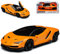 Lamborgihini Centenario Hyper-Spec LP770-4 Coupe Orange Schwarz Ab 2016 1/32 Jada Modell Auto mit individiuellem Wunschkennzeichen