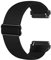Ecogbd Cinturino di ricambio elastico compatibile con cinturino Fitbit Versa/cinturino Fitbit Versa Lite/cinturino Fitbit Versa 2, cinturini in nylon tessuto morbido per donna uomo (nero)