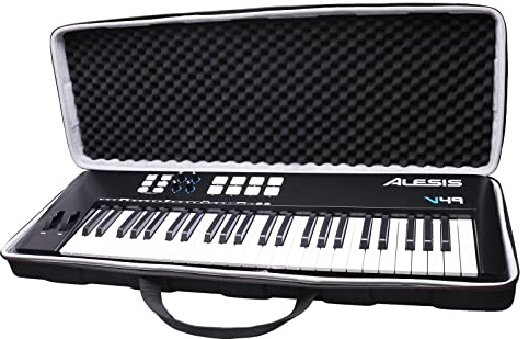 LTGEM Controller-Hülle für Alesis V49 MKII USB MIDI-Tastatur-Controller, harte Aufbewahrung Reise schützende Tragetasche