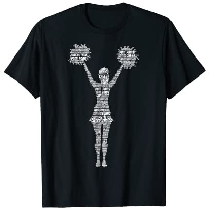 Cheerleader Cheerleading Cheer Mädchen T-Shirt