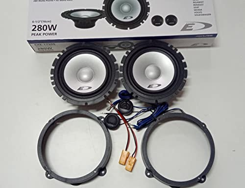 Kit altoparlanti Alpine per Lancia Y Ypsilon 2003-2013 Anteriori
