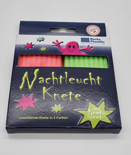 Becks Plastilin B102063 Knete, Pink-Grün