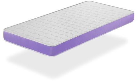 SHAULA Matratze 70X190 Onix, Hohe 14 cm, Härtegrad 2 (H2), Ergonomisch und anpassungsfahig