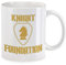 Urban Backwoods Black Knight Foundation Logo Tasse Mit Spruch Kaffeetasse