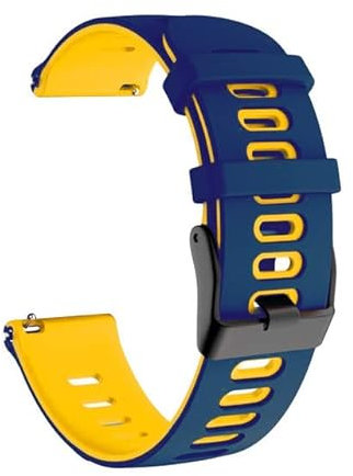 INFRI Silikon-Armband für Garmin Vivoactive 3 4 Venu SQ Vivomove HR Forerunner 158 55 Smartwatch, 20 mm 22 mm, 20mm width, Achat