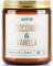 AOOVOO Duftkerze Coconut & Vanilla - Handgemachte Duftkerze im Glas, Kerze für Home Scented, 255g