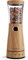 Electric Salt and Pepper Grinder, Stainless Steel Rechargeable Salt and Pepper Grinder with 4.5 oz Large Capacity, 1.8 Wide Mouth, Adjustable Coarseness, Ideal for Kitchen,Wood Grain