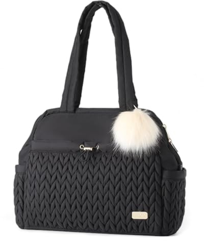 LUKJOJO Wickeltasche, Baby-Reise-Organizer (Beige)