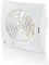 Blauberg UK CALM 100 H 100 mm Kitchen or Bathroom Extractor Fan - Brilliant White with Timer & Humidity Sensor