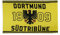 Flaggenfritze Fahne/Flagge Dortmund 1909 Adler Südtribüne + gratis Sticker