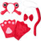 dressforfun 302041 - Kostüm Set Krabbe für Kinder, Haarreif mit Augen und Krabbenscheren, Handschuhe, Fliege und Schwanz
