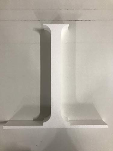 Buchstaben und Zahlen aus Polystyrol (H 33 cm) (I)