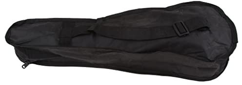 21/23/26 Ukulelen-Tasche Ukulelen-Koffer Ukulelen-Hülle Ukelele-Rucksack mit Schultergurt und Tragegriff, Schwarz - 21Zoll