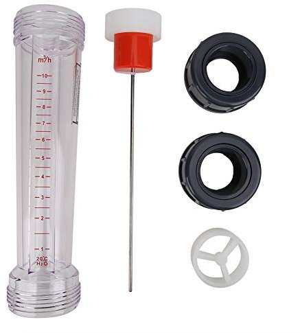 Flüssigkeitsdurchflussmesser 1-10 m³/h Hochpräziser ABS-Rohrdurchflussmesser, Innendurchmesser 50 mm