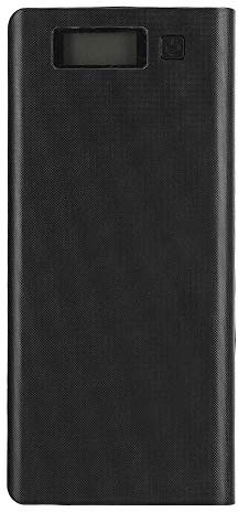 Yctze 8x18650 5-V-Batteriekasten Tragbare Stromquelle Kein Schweißaufbau Unterstützt alle Modelle von Mobiltelefonen(Black)