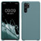 kwmobile Hülle kompatibel mit Huawei P30 Pro Hülle - Silikon Handy Case - Handyhülle weiche Oberfläche - kabelloses Laden - Arctic Night