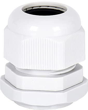 25Pcs Plastic PG9 Cable Gland - Waterproof IP68 4mm-8mm Wire Electrical Conduit Connector Joint