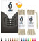biped LACES 2 pares de cordones redondos de algodón ø 3,5 mm - Cordones de calidad resistentes al desgarro para zapatos de cuero, zapatillas de deporte - fabricados en la UE z2901(naturaleza,75 cm)